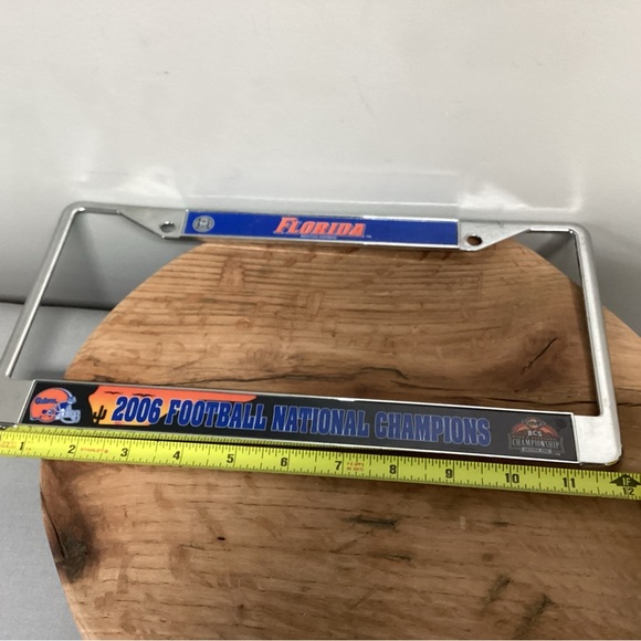 Almost Vintage - 2006 Florida Gators National Champions License Plate Frame - Picture 7 of 10